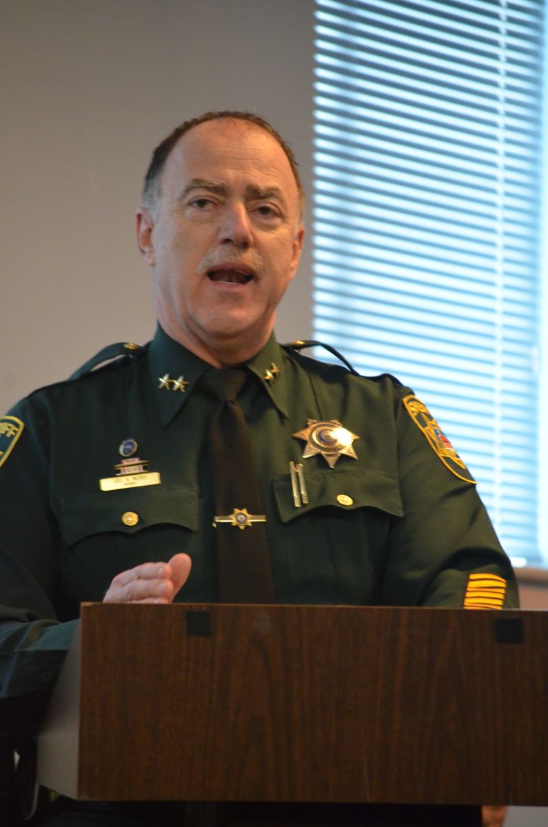 In 2015, Sheriff Joel Merry, then President of the Maine Sheriffs Association, testified before the Judiciary Committee on fingerprinting as part of the comprehensive background check for all employees at licensed child care facilities.