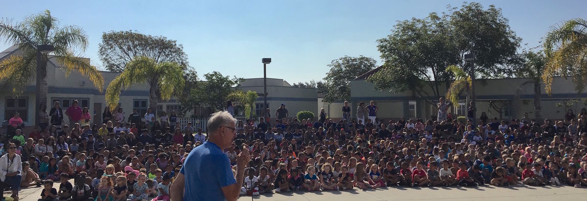 Brig Gen David Brahms at Stuart Mesa ES